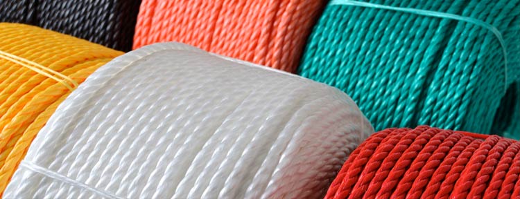 polyproplyene ropes coloured poly ropes