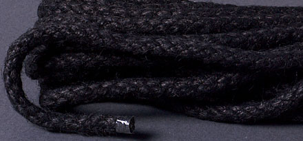 Black and brown sash coils - longer jute sash cords on coils